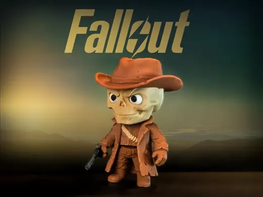 Mini Flexi Fallout Ghoul