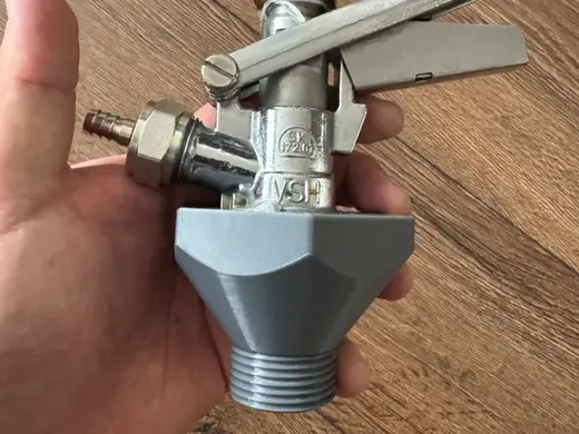 Sanitation adapter on KEG type bayonet beer LINDR