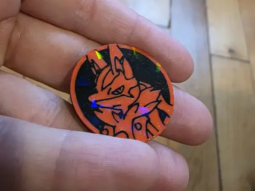 Mega Lucario - Coin for Pokémon TCG
