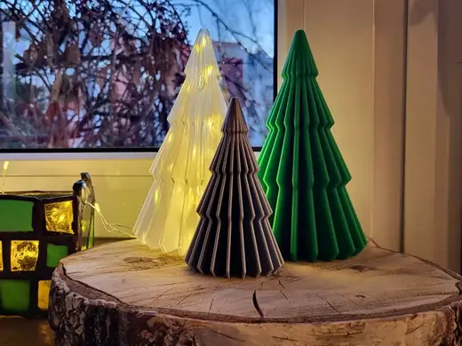 Modern Christmas Tree that you can lit with LEDs