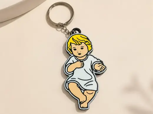 Baby Jesus keychain