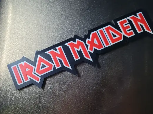 Iron Maiden Logo/decal phllipjfry woot woot