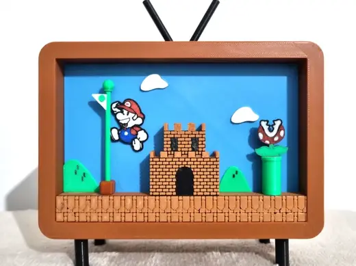 Super Mario Bros Level / Retro TV