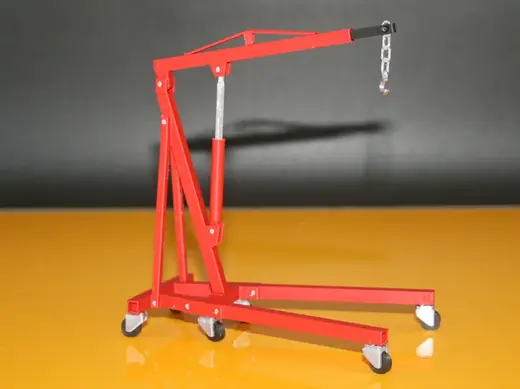 Engine Hoist -Stand for Garage Diorama, scale 1:18
