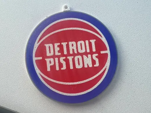 Detroit Pistons keychain