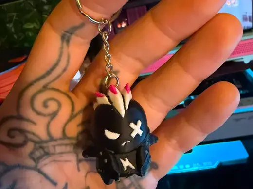 Fortnite Punk Sprite Figur – Schlüsselanhänger