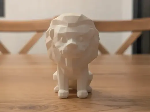 Low Poly Lion