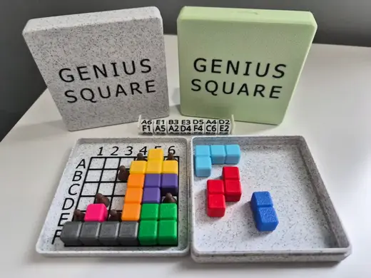 Pocket Genius Square, a perfect challenge for all!