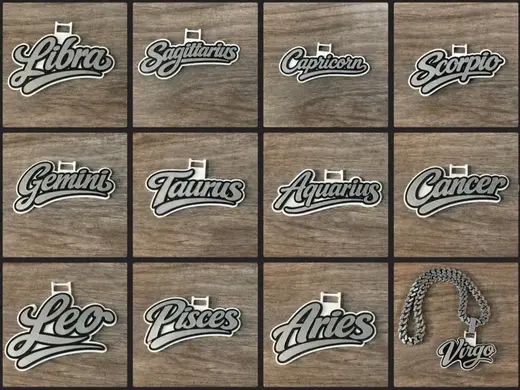 Zodiac - Hype Chains (Individual Print Profiles)