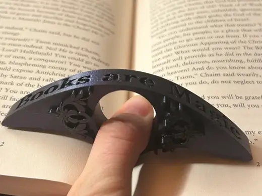 Ornate Whimsical Gothic Book Page Holder