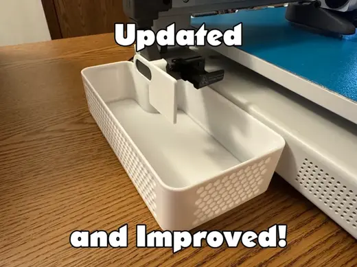 Low-Profile Poop Bucket / Filament Catcher for A1