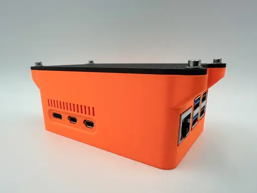 Raspberry Pi 5 and Pineberry HatDrive! Top Case