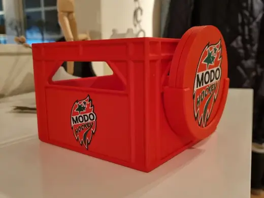 Modo Hockey logga till ölback