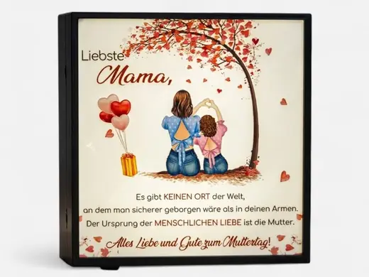 Muttertags Lichtbox