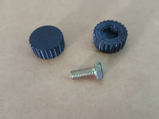 Hex Bolt Cap / Parametric Knob Cover (30mm x 12mm)