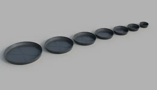 Plant saucer, tray
