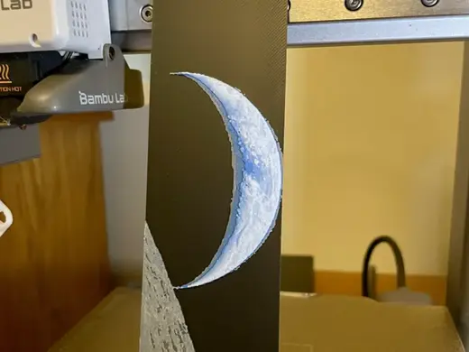 Earth from the Moon Bookmark