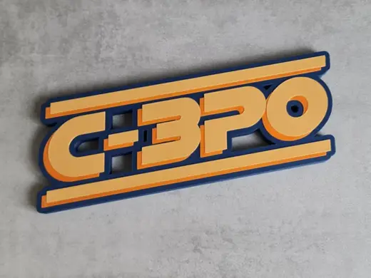 C-3PO Logo / Sign