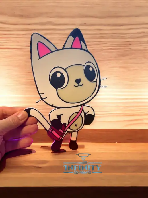 PANDY PAWS SIGN- GABBYS DOLLHOUSE