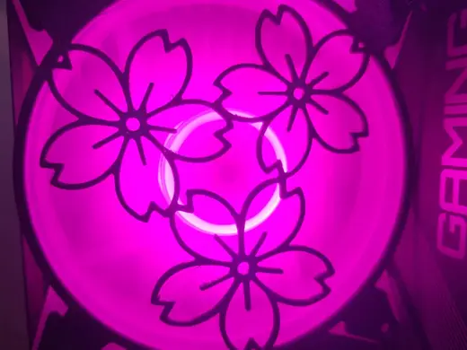 3 Cherry Blossom Fan Cover 120mm