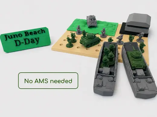 Juno Beach D-Day Diorama