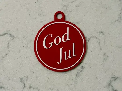 God Jul Tag