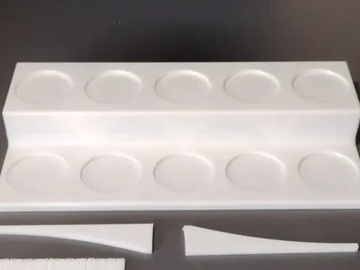 32mm Round Floating shelf for 10 miniatures