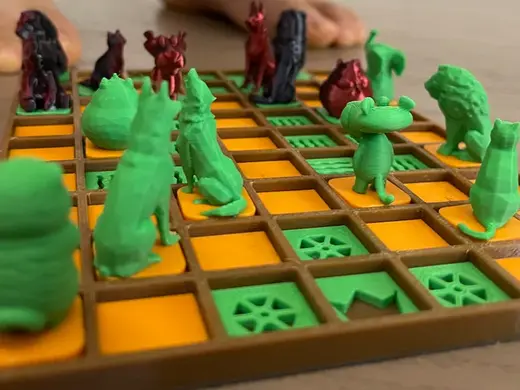 斗兽棋(Beast fighting chess)