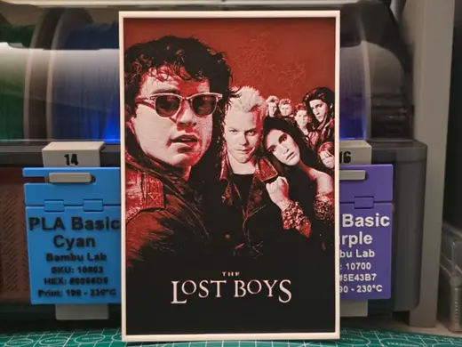 The Lost Boys Movie Poster - Hueforge Art