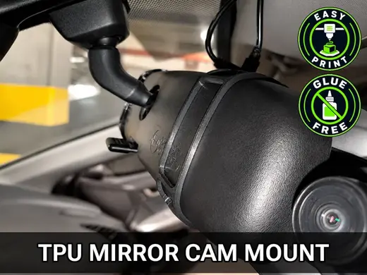 MirrorCam Strap – TPU Dash Cam Mounting Strap