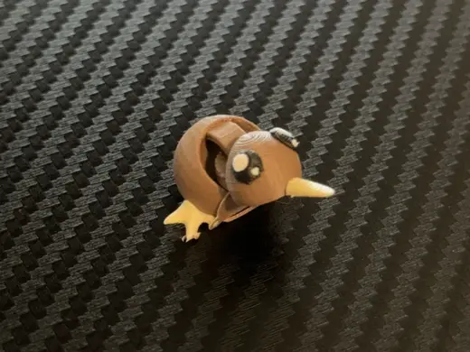 Articulated Cute Kiwi