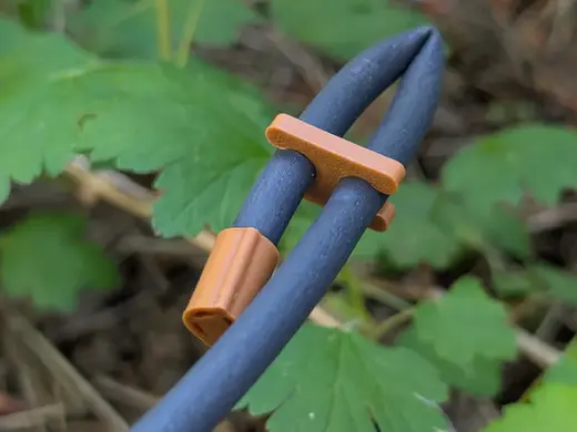 Drip Irrigation 1/4" Shutoff Clip / End Closure