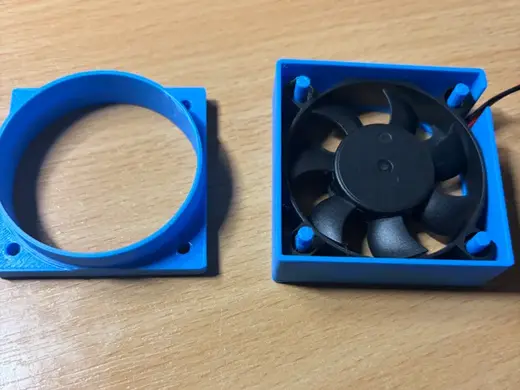 50mm Fan housing - 50mm pipe