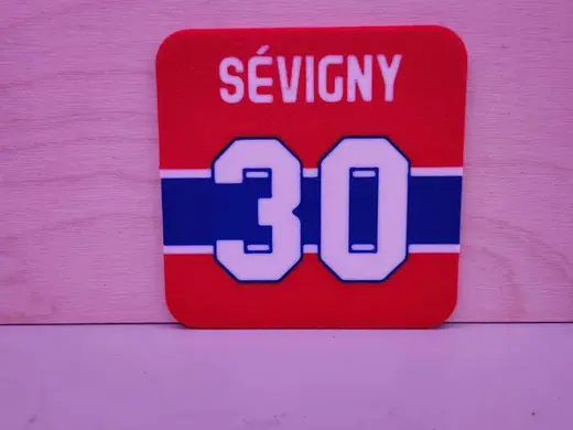 NHL Coaster - Jean-Sebastien Sevigny