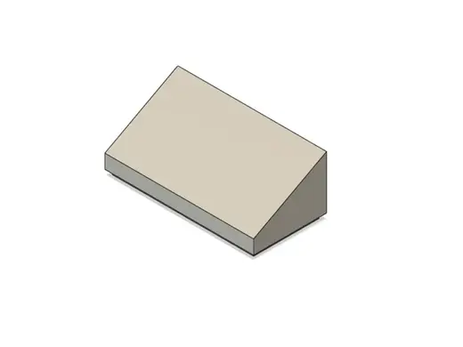 1x2 Dach-Klemmbaustein (1x2 Roof Brick)