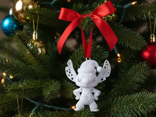 Ornamental Christmas Stitch ornament