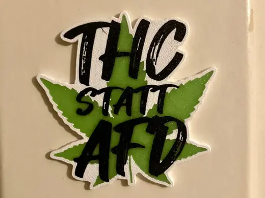 THC statt AFD magnet
