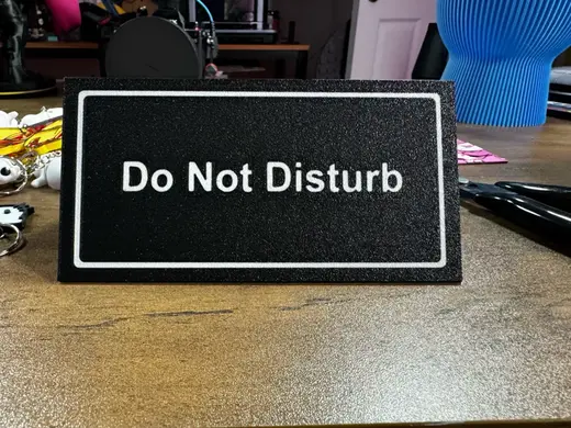 Office Status Sign - With Editable Text