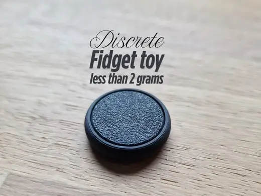 Discrete fidget toy