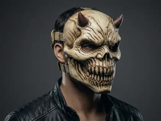 TDC OniForge – Infernal Skullmask Samurai Oni Mask