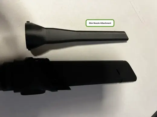 Hoto Vacuum Attachment slim tip for small crevices