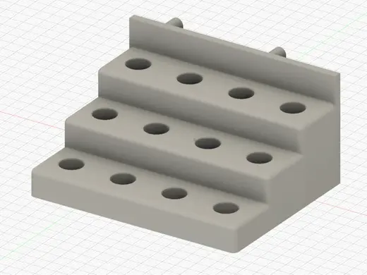 Porte-limes 3 x 4 pour panneau Skadis