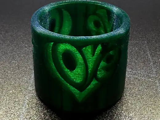 Valentine's Day napkin ring 2