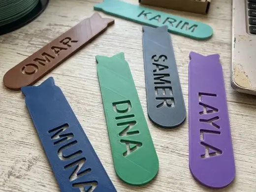 Ultimate Customizable Cutout Bookmark