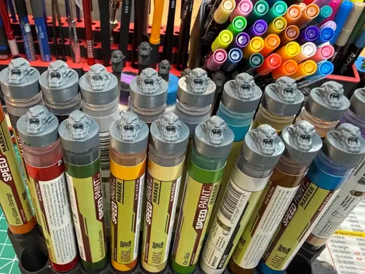 Army Painter Speed Paint Markers swatch toppers
