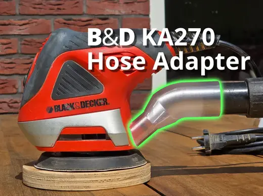 Black&Decker KA270 vacuum hose adapter