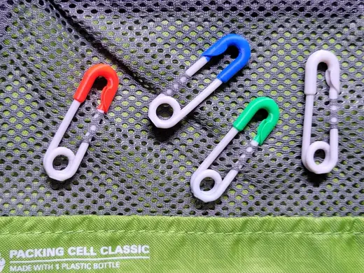 Safety Pin - Quick Overhang and Stringing Test
