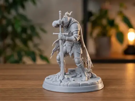 Resting Knight with Greatsword