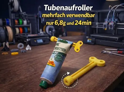 Revolutionäre Wiederverwendbare Tubenaufwickler