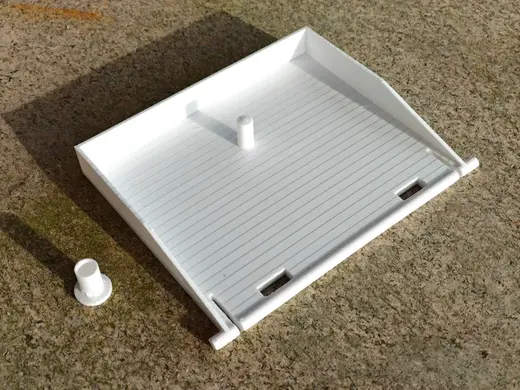 Compuerta o tapa para Skimmer Piscina Gre